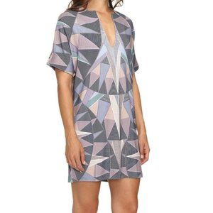 Mara Hoffman Compass Kaleidoscope Printed Mini Dress